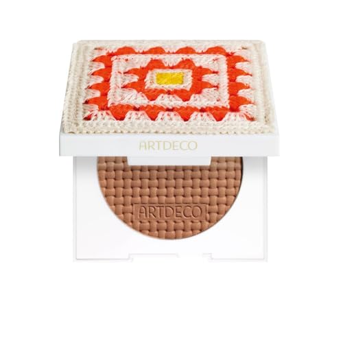 ARTDECO Bronzing Powder Golden Riviera, Bronzer mit kühlem Farbton und Perl-Finish, 9 g