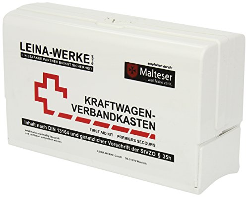 Leina-Werke 10061 KFZ-Verbandkasten Leina-Star II, 2-Farbig Sortiert
