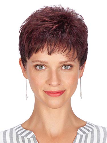 Lofty Perücke Sandy aus hochwertigem Kunsthaar, wirkt wie Echthaar, in Lichtgrau, Nacken dunkler - Preisvergleich