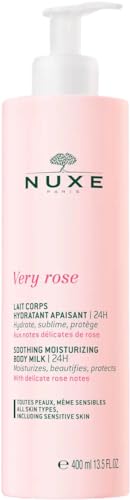 NUXE Very Rose Soothing Moisturizing Body Milk 24H, 400 ml
