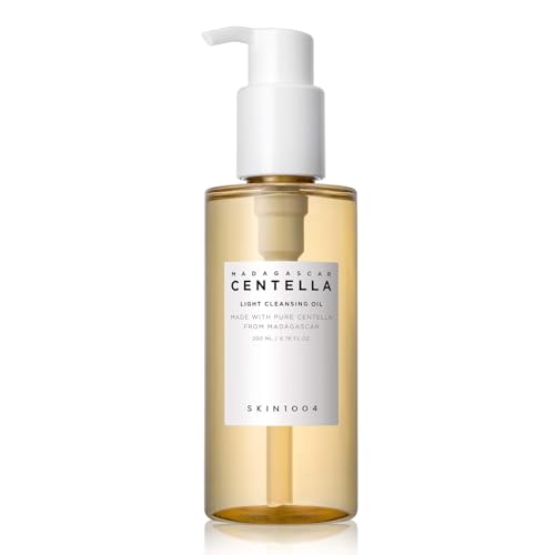 SKIN1004 Madagascar Centella Light Cleansing Oil, Gesichtsreinigung mit beruhigender Wirkung für empfindliche Haut, 200 ml