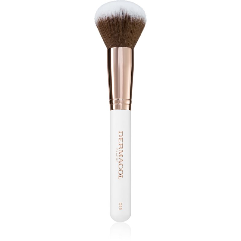 Dermacol Accessories Master Brush D55, Puderpinsel in Rose Gold für präzises Make-up