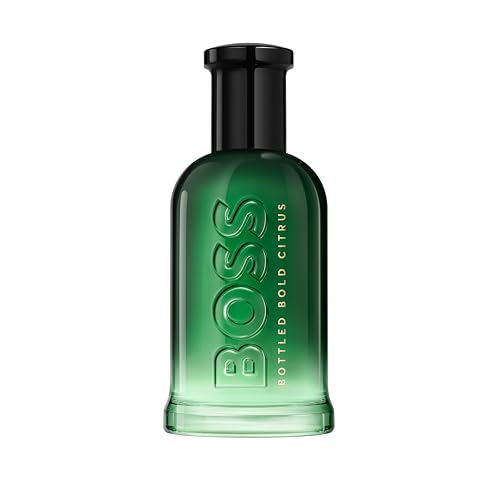 HUGO BOSS BOSS Bottled Bold Citrus Eau de Parfum 200 ml - Herrenduft mit frischen Zitrusnoten und grünem Flacon
