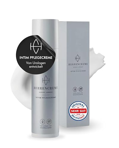 MW19 Skincare GmbH Herrencreme Intimpflegecreme, 75ml, feuchtigkeitsspendend, mit Mikrosilber, für gesunde Körperpflege