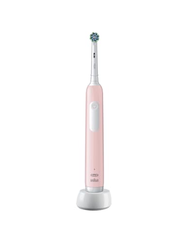 Oral-B Braun D305.513.3 Pro Series 1 Elektrische Zahnbürste Pink Cross Action mit 3D-Reinigungseffekt