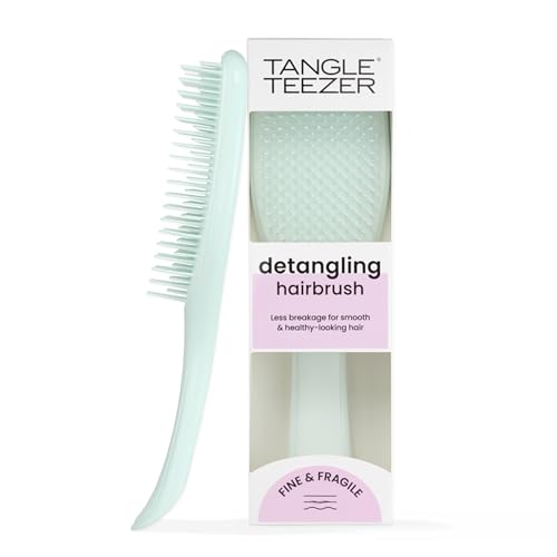 Tangle Teezer Ultimate Detangler Brush, Bürste für trockenes und nasses Haar, reduziert Haarbruch bei coloriertem, feinem und brüchigem Haar, Eisblau
