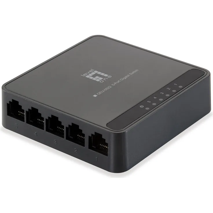 LevelOne Switch 5X GE Geu-0522