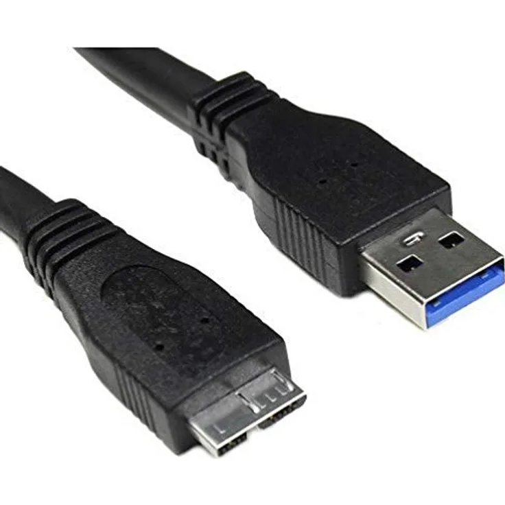 Akyga USB A Micro USB B 3.0 Stecker Kabel Datenkabel für Drucker Scanner 1.8 m