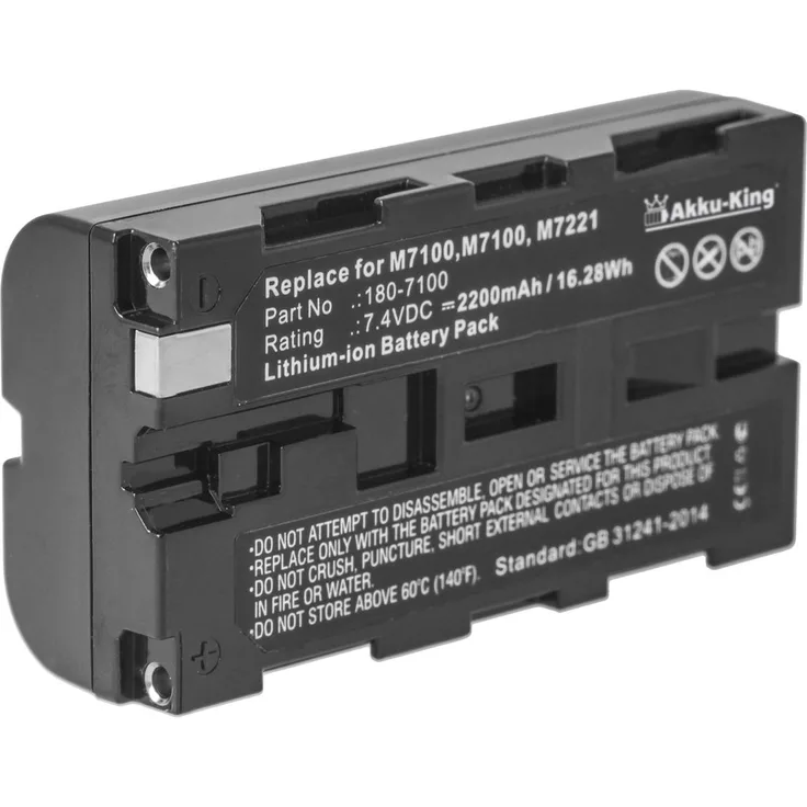 Akku kompatibel mit AML 180-7100 - Li-Ion 2200mAh - für AML M5900, M7100, M71V2, M7220, M7221