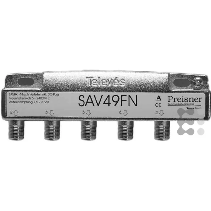 'Televes – repart. 5. 2400 MHz''F'' 4D 7,5-10 dB