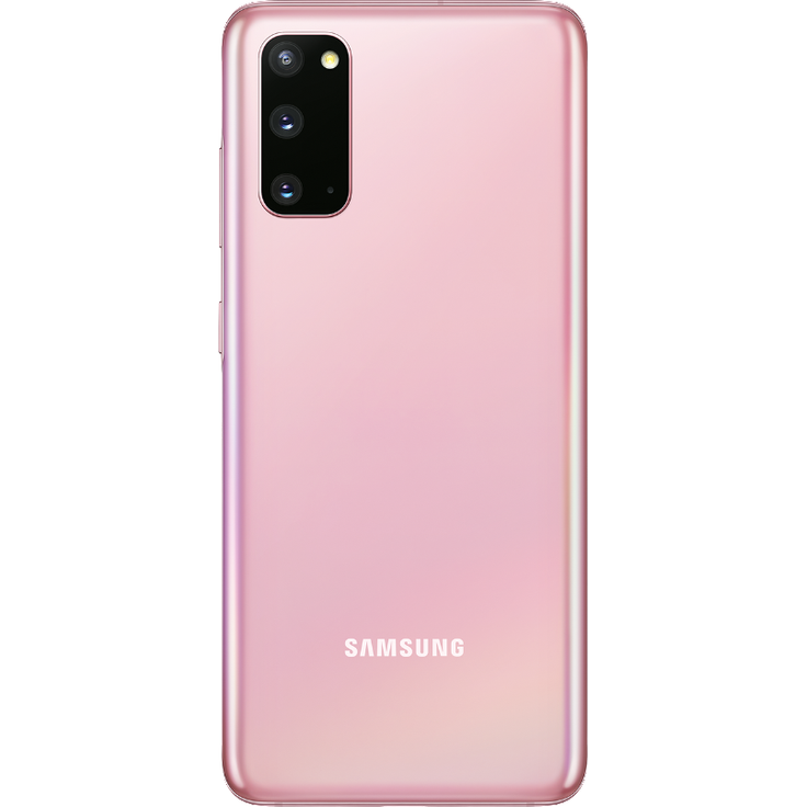 Samsung Galaxy S20 Smartphone 15,75cm (6,2 Zoll) AMOLED-Display, 128GB interner Speicher, 8GB RAM, Dual-SIM, Android, Cloud Pink – Bild 3