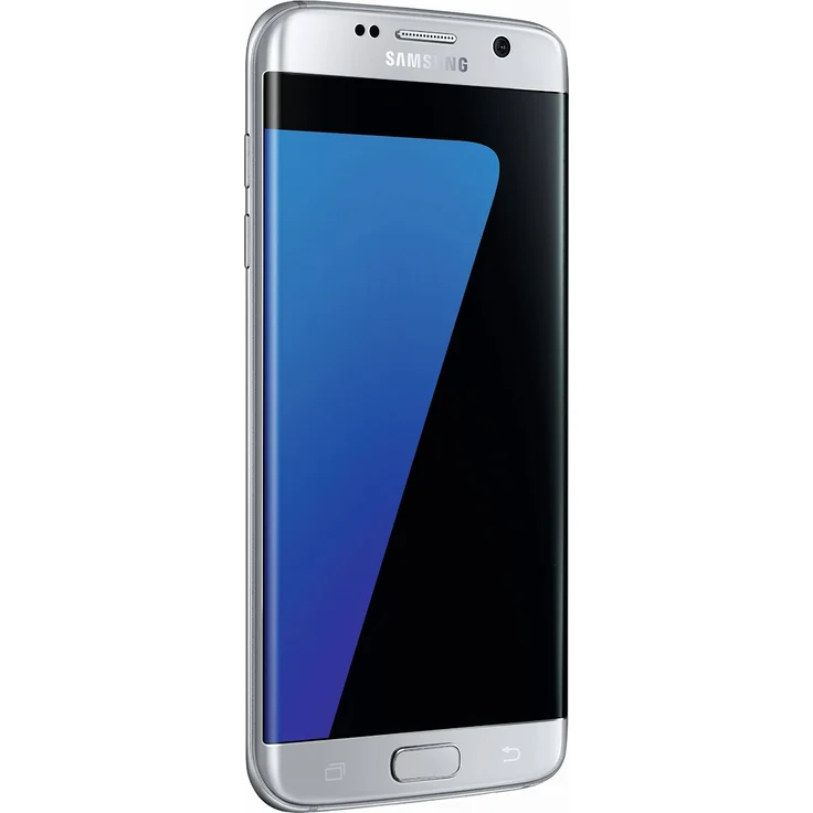 Samsung Galaxy S7 Edge Smartphone 13,97cm Pixel (5,5 Zoll) Super-AMOLED-Display, 32GB interner Speicher, 4GB RAM, Android, Silver Titanium – Bild 2
