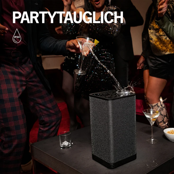 Ultimate Ears Hyperboom Bluetooth-Lautsprecher mit 24 Stunden Akkulaufzeit, Freisprechfunktion, AUX-Anschluss schwarz – Bild 10