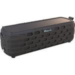 Solar-Bluetooth-Lautsprecher, CYBORIS 30 Stunden Spielzeit verbesserte 2. Generation Wireless-HiFi-Portable Bluetooth 4.0 Stereo-Lautsprecher Solar Powered Stoßfest und wasserdicht für Outdoor-Kletter (Schwarz)