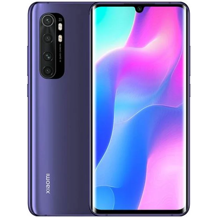 Xiaomi Mi Note 10 Lite Smartphone 16,43cm (6,47 Zoll) AMOLED-Display, 128GB interner Speicher, 6GB RAM, Dual-SIM, Android, Nebula Purple – Bild 1