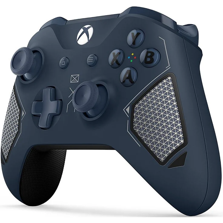 Microsoft Xbox One S Wireless Controller Patrol Tech Special Edition Blau (WL3-00073) (PC, Xbox One, Xbox Series) – Bild 3