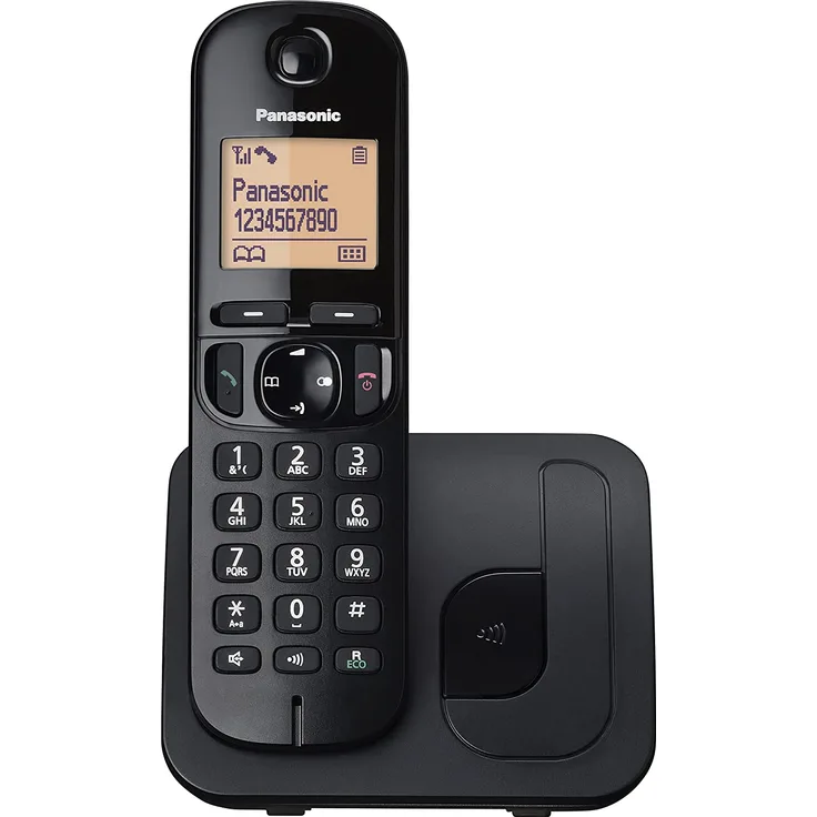 Panasonic KX-TGC210SPB, Schnurlostelefon, schwarz