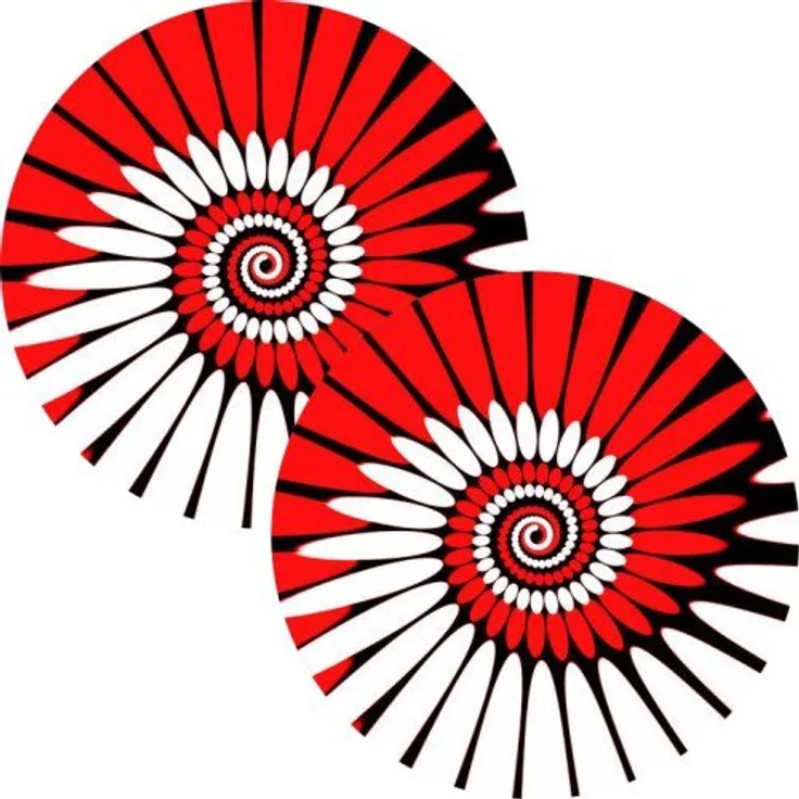 Zomo Paint red (Twin pack) Slipmat