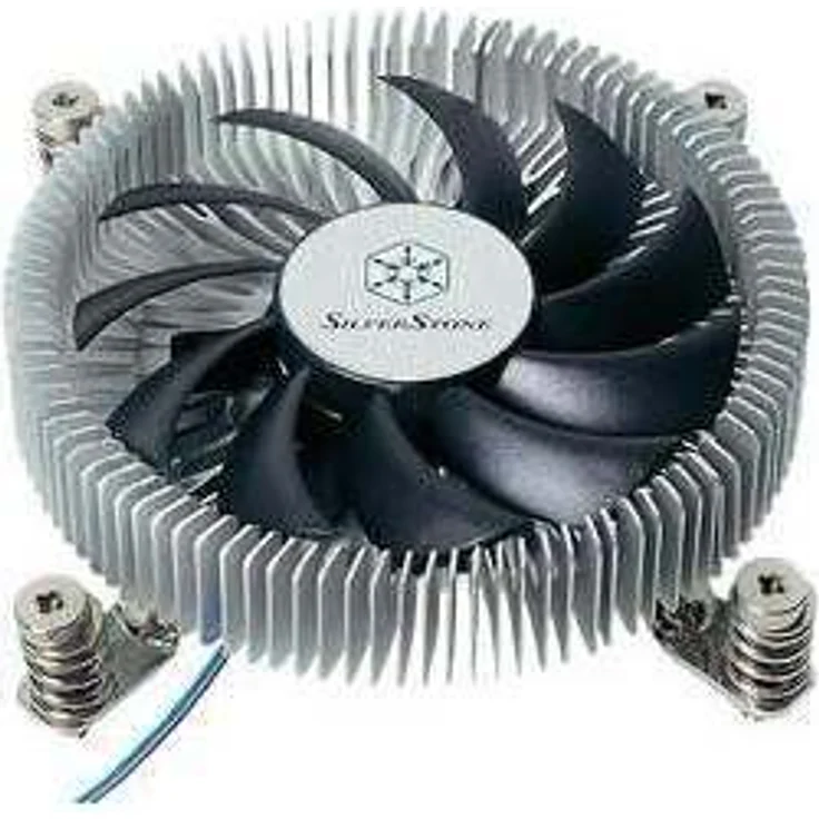SilverStone SST-NT07-115X - Nitrogon Low Profile CPU-Kühler mit 80 mm-PWM-Lüfter für Intel-Sockel - Preisvergleich – Bild 1