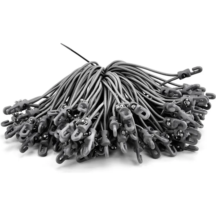 Riggatec Spannfix 4mm silbergrau 20cm 100 Stk.