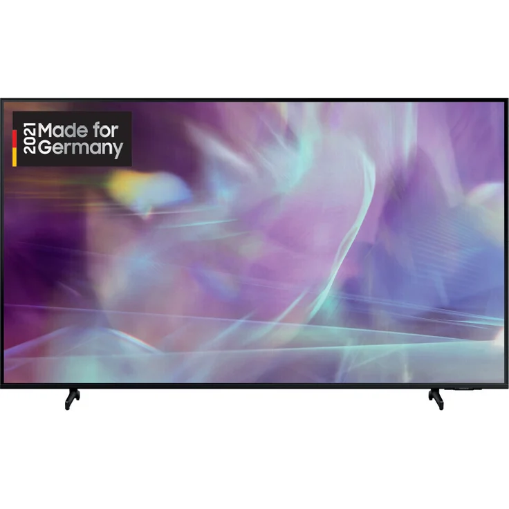 Samsung GQ43Q60AAU 108 cm (43 Zoll) QLED Smart TV (Ultra HD, HDR, Edge LED) HD-Triple-Tuner (Sat, Antenne, Kabel) Modelljahr 2021 Energieklasse G (DE-Modell) – Bild 1
