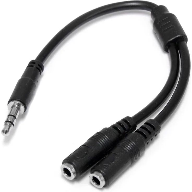 StarTech.com 3,5mm Klinke Y-Splitter Kabel, Headset Splitter - Preisvergleich