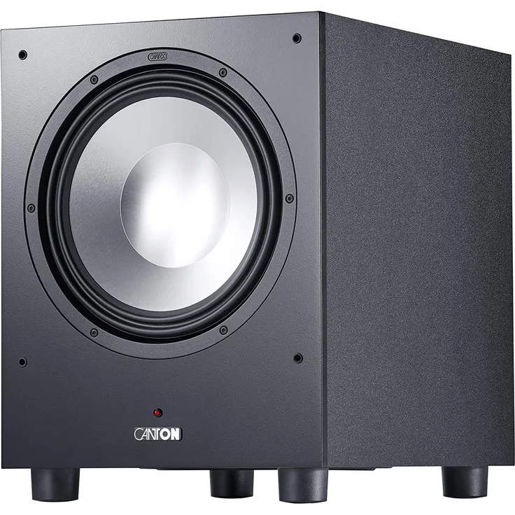 Canton SUB 12.4 Audio - Schwarz Subwoofer - 200 Watt - schwarz