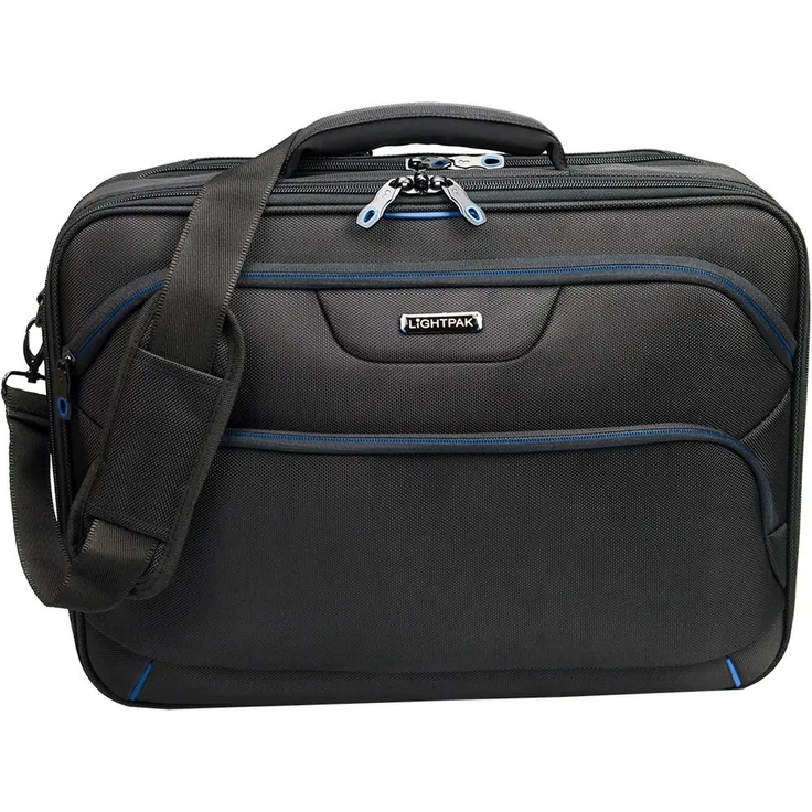 Lightpak 46029 - Laptoptasche Executive Line Lima, aus Polyester, schwarz