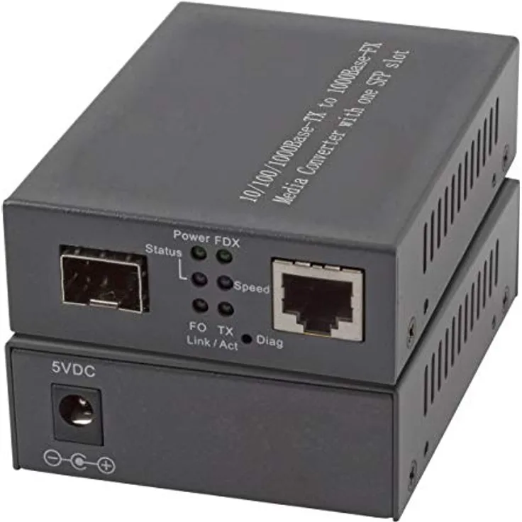 EFB-Elektronik Media Konverter 1x100-1000Mbit Rj45, 1 x Gigabit SFP Port
