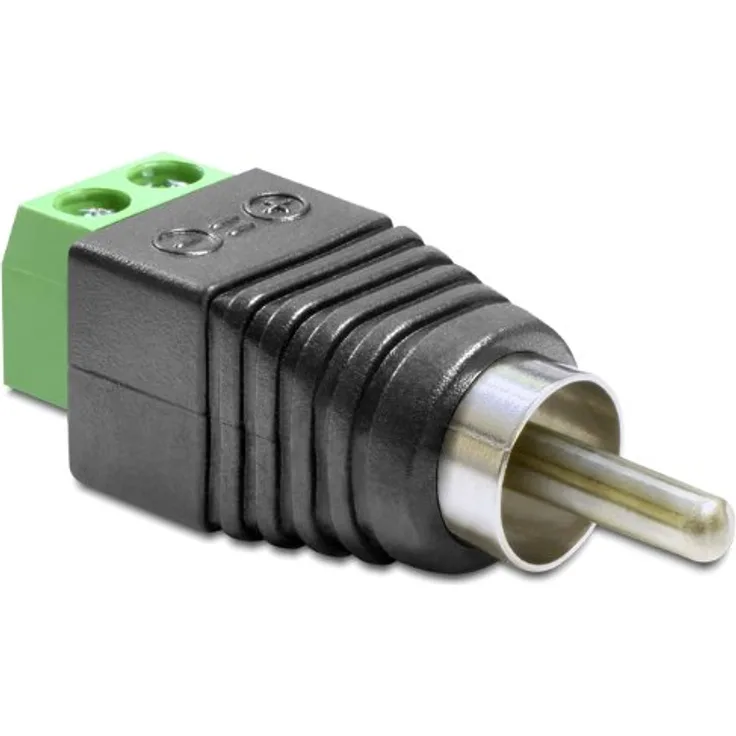 DELOCK Adapter Terminalblock > Cinch Stecker