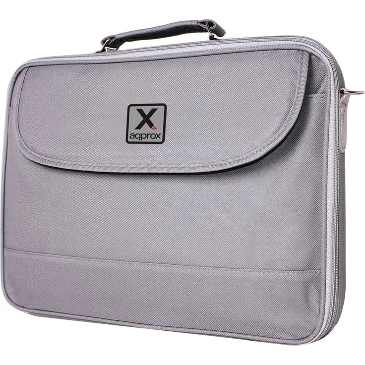 Approx APPNB15G Tasche für 39,6°cm (15,6 Zoll) große Laptops, aus Nylon, Grau