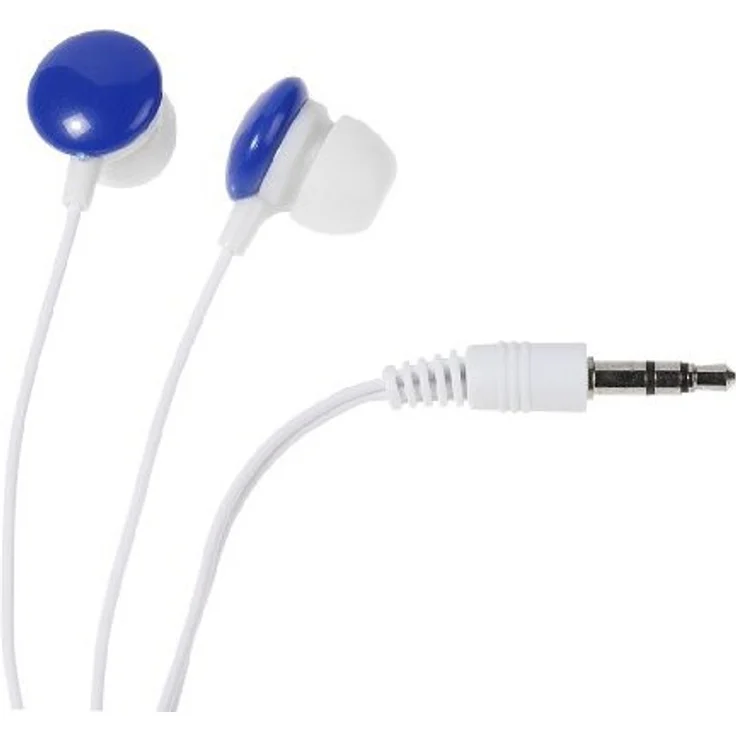 Vivanco SR 3 blue In-Ear-Stereo-Ohrhörer (3,5mm Klinkenstecker, 1,2m) blau – Bild 1