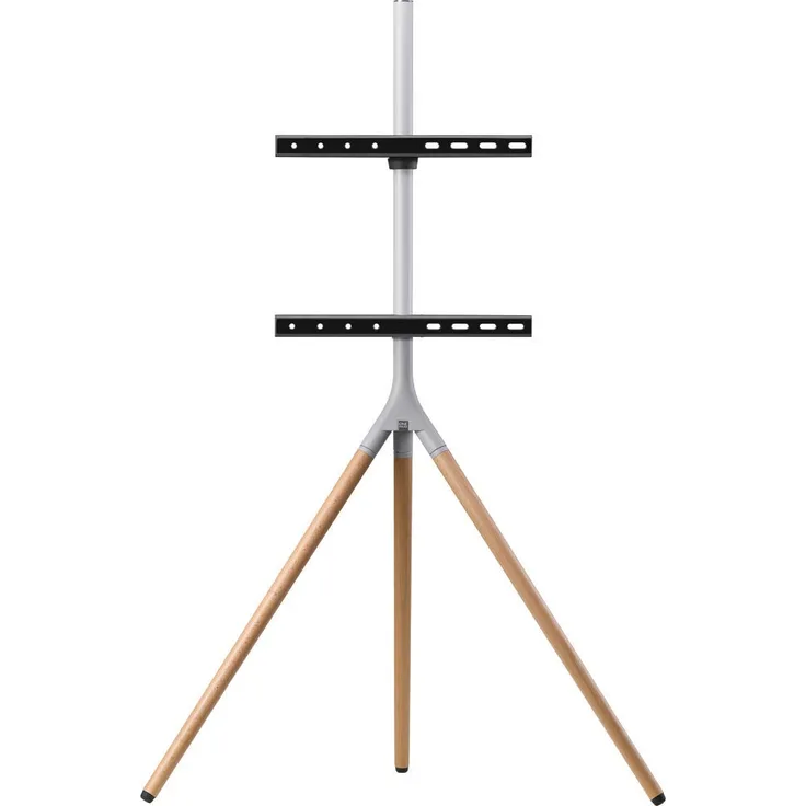 One For All Universelles Tripod TV-Stativ - Bildschirmgrößen 32-65'' - LCD-LED-Plasma-OLED-QLED-TV-Geräte-schwenkbar um 360° - Höhenverstellbar - VESA 400x400 - elegantes Design - WM7472