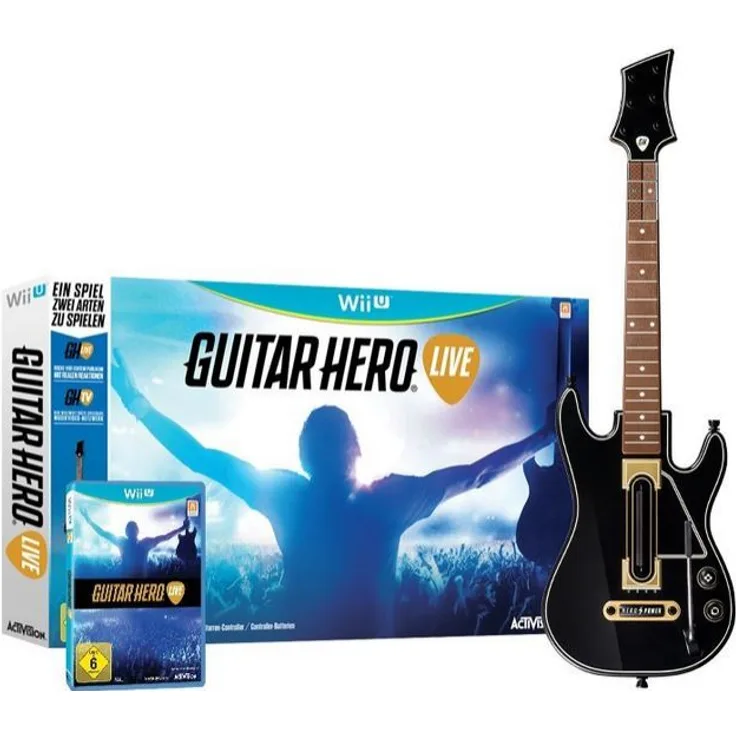 Guitar Hero Live inkl. Gitarren-Controller (Wii U)