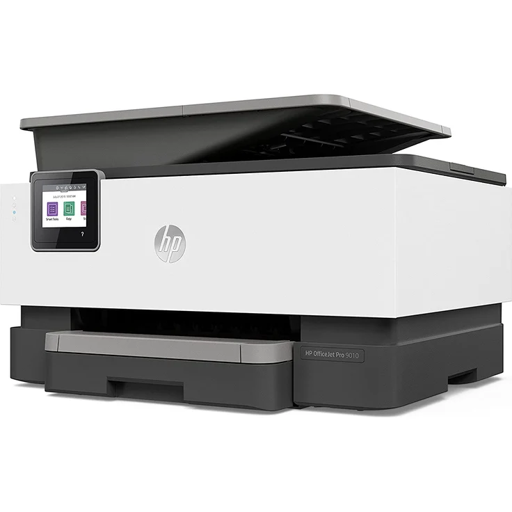 HP OfficeJet Pro 9010 (4-in-1) Multifunktionsdrucker - (Thermal Inkjet) Farbe, Druckgeschwindigkeit: 22 s/w, 18 Farbe, Auflösung: 1200 x 1200, USB, LAN, RJ-11, WLAN, AirPrint, NFC, Instant Ink (3UK83B) – Bild 4