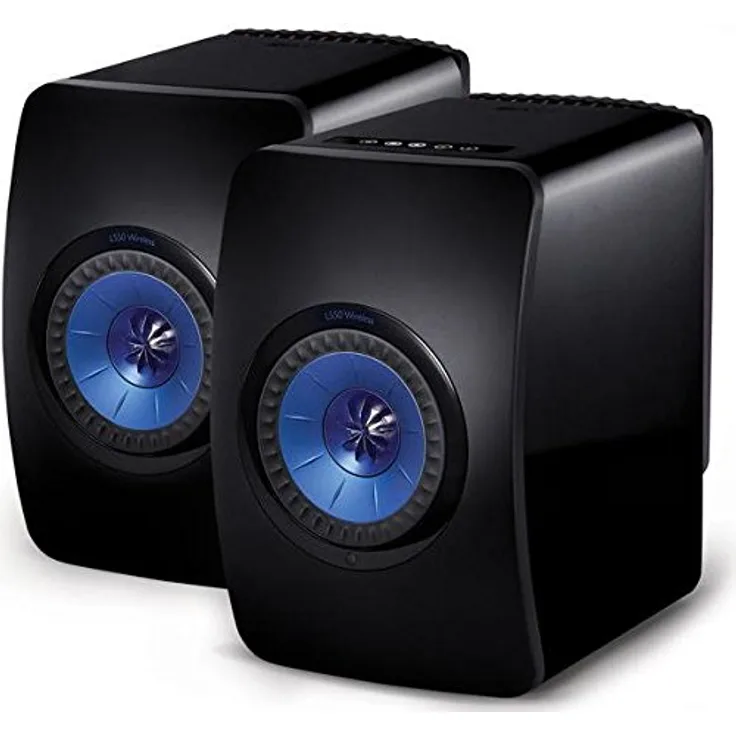 KEF SP3903BA LS50W Aktives Musiksystem mit Bluetooth und Wireless Streaming Schwarz
