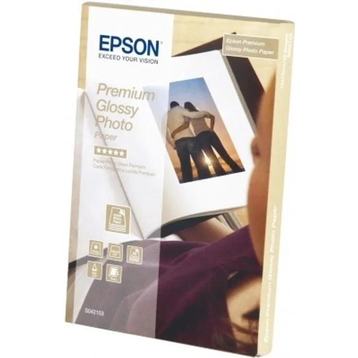 Epson Premium Glossy Photo Paper, 100 x 150 mm, 255 g/m², 40 Blatt (C13S042153)