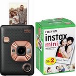Fujifilm Instax Mini LiPlay elegant black + Instax Film (20 Aufnahmen)