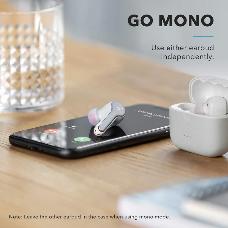 Anker Innovations Soundcore Liberty Air 2 In-Ear Kopfhörer mit Bluetooth, Mikrofon, geeignet für Sport, weiß – Bild 5
