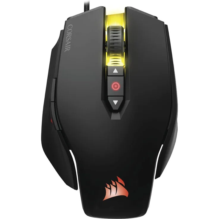 Corsair Gaming M65 PRO RGB FPS Gaming Maus USB Optisch 12000 DPI rechts - Mäuse (rechts, Optisch, USB, 12000 DPI, Schwarz)