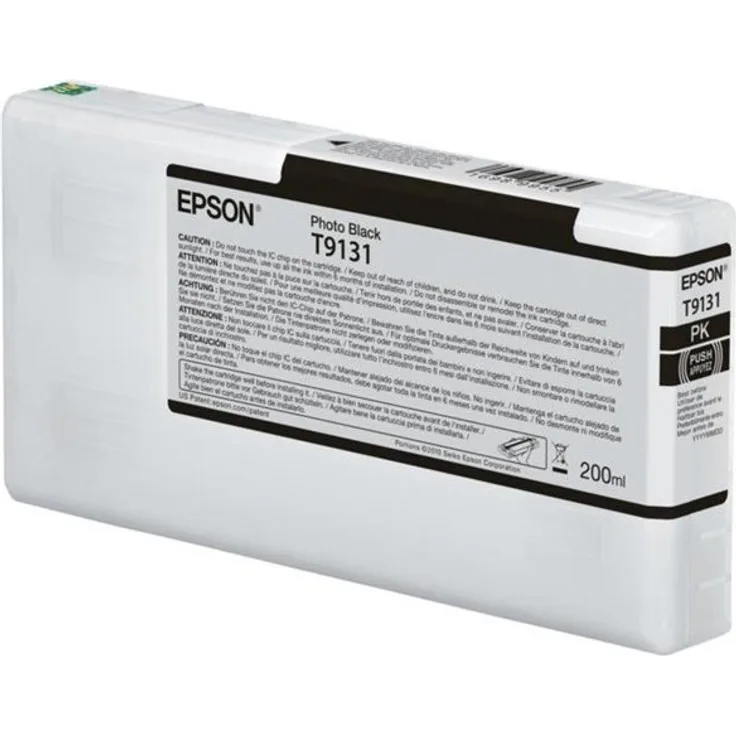 Epson C13T913100 passend für Scp5000 Fototinte Schwarz 200ml