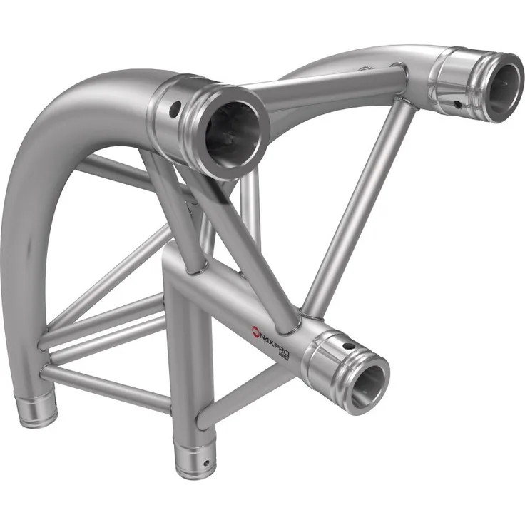 Naxpro-Truss FD 23 C25R 90° 2 Weg Winkel Rund