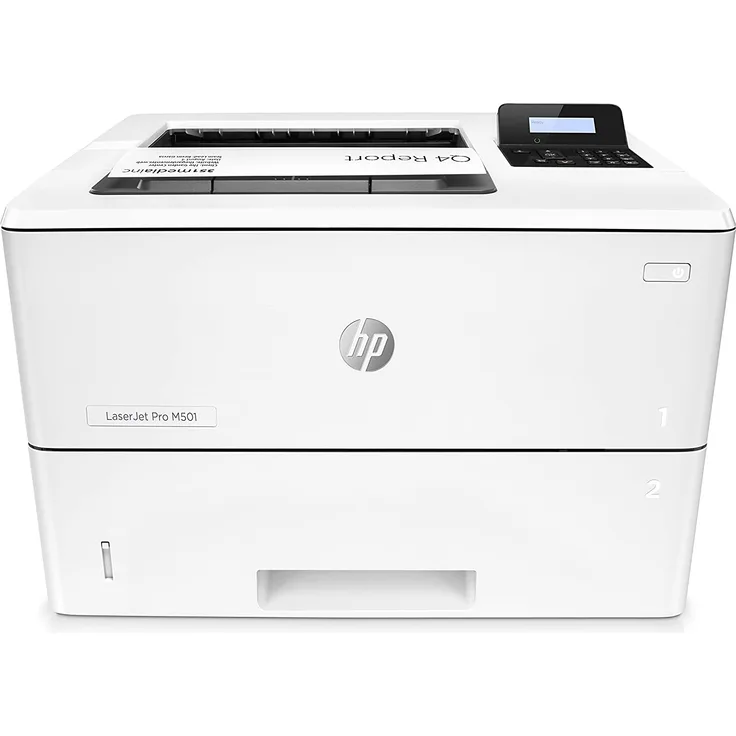 HP LaserJet Pro M501dn - Laserdrucker, Mono, Auflösung: 4800 x 600 dpi, Druckgeschwindigkeit (S/W): 43 S/min, Papierzufuhr: 550 Blatt (J8H61A)
