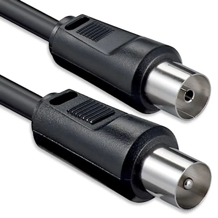 1aTTack Koaxial Anschluss-Kabel 5m schwarz