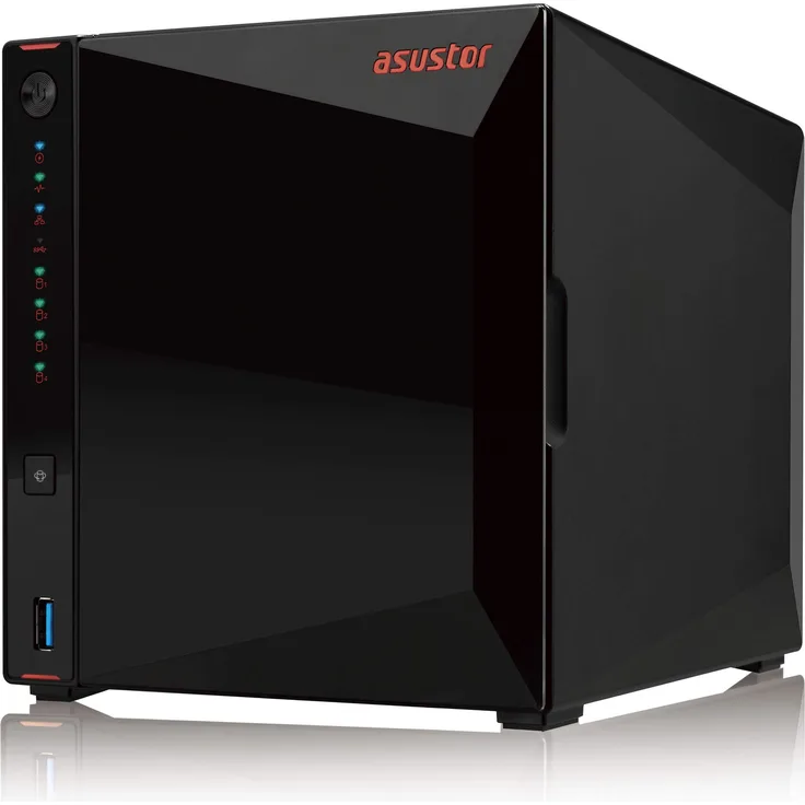 Asustor AS5304T Schwarz Sans Disque