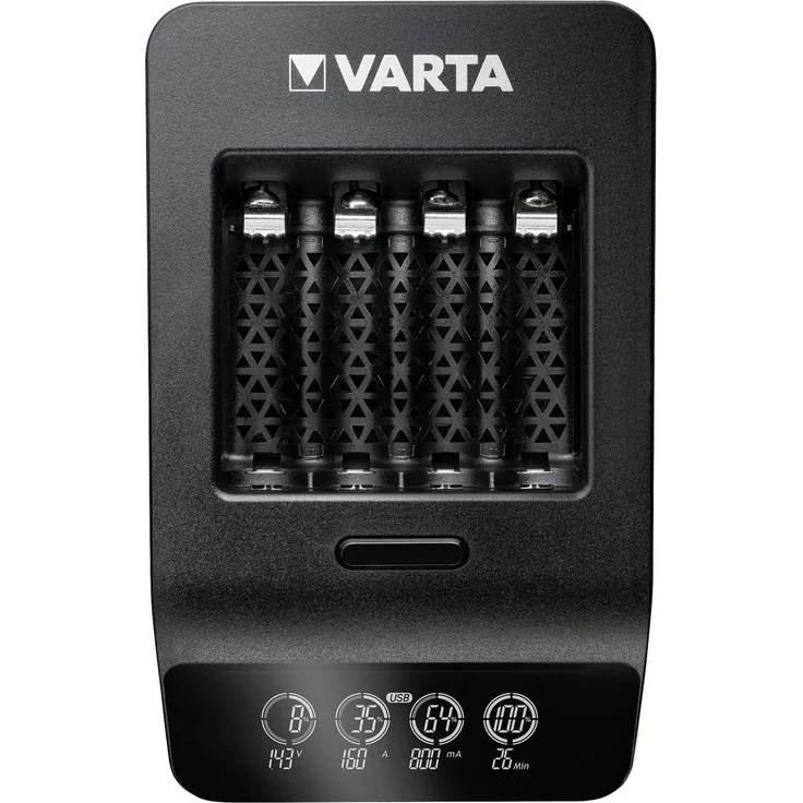 Varta LCD Smart-Plus Rundzellen-Ladegerät inkl. Akkus NiMH Micro (AAA), Mignon (AA) – Bild 7