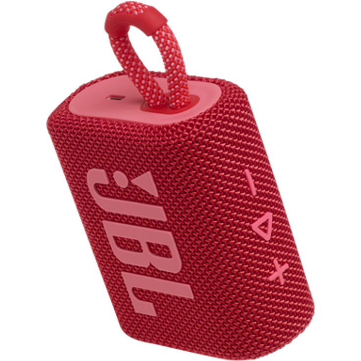 JBL GO 3 Tragbarer wasserdichter Bluetooth-Lautsprecher rot Bluetooth-Lautsprecher, wasserdicht, rot – Bild 7