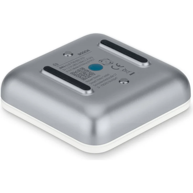 Bosch Smart Home Wassermelder, Notrufschnellwahl in der App, rutschfest, schmal und kompakt, weiß (8750001291) – Bild 7