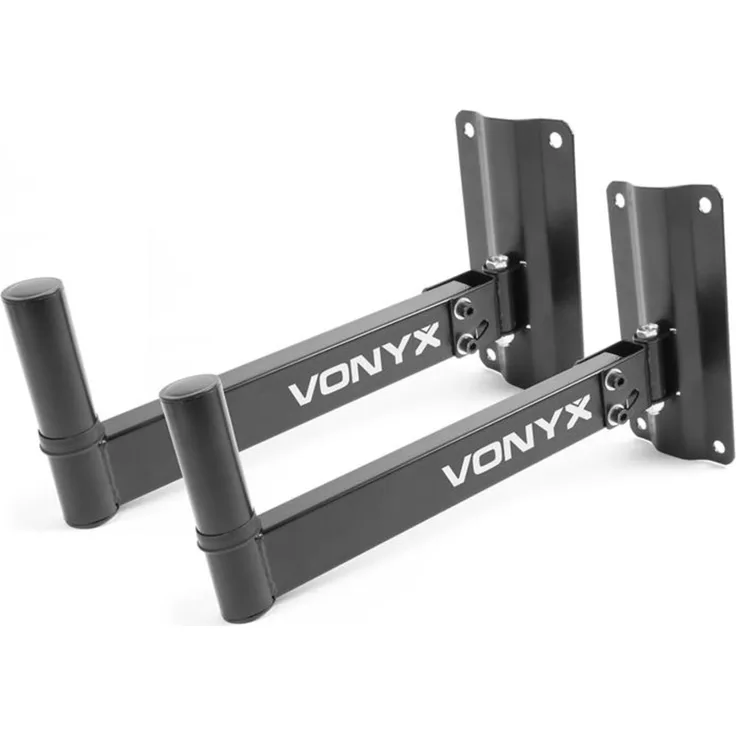 Vonyx WMS-02 Wallbracket | 2 Stück | 35 mm Stativflansch | 25 kg Belastbarkeit