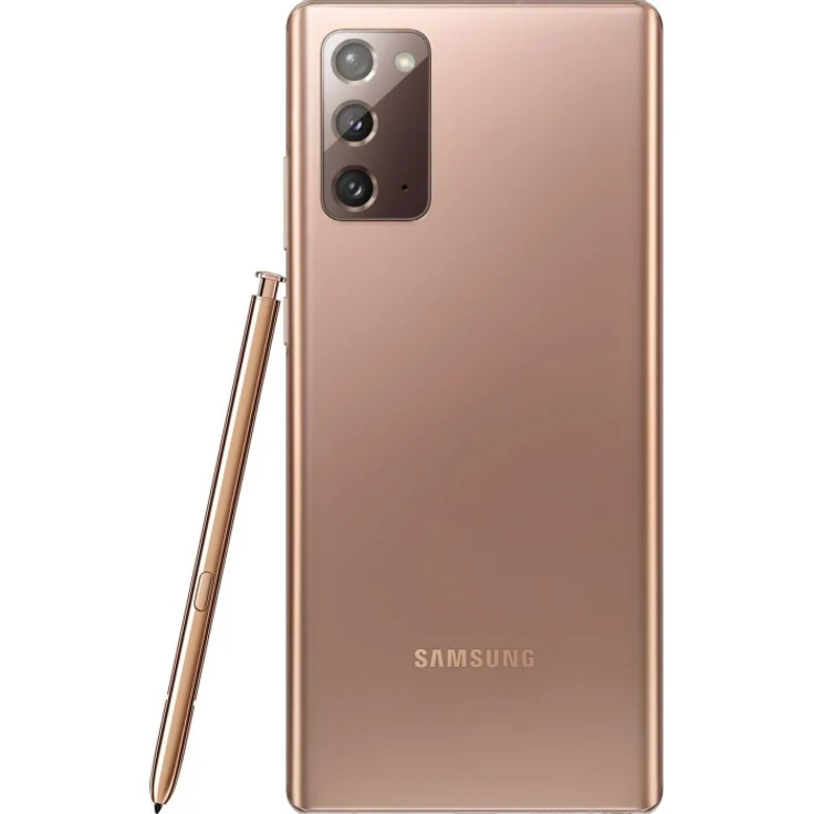 Samsung Galaxy Note 20 Smartphone 17,02cm (6,7 Zoll) AMOLED-Display, 256GB interner Speicher, 8GB RAM, Dual-SIM, Android, Mystic Bronze – Bild 3